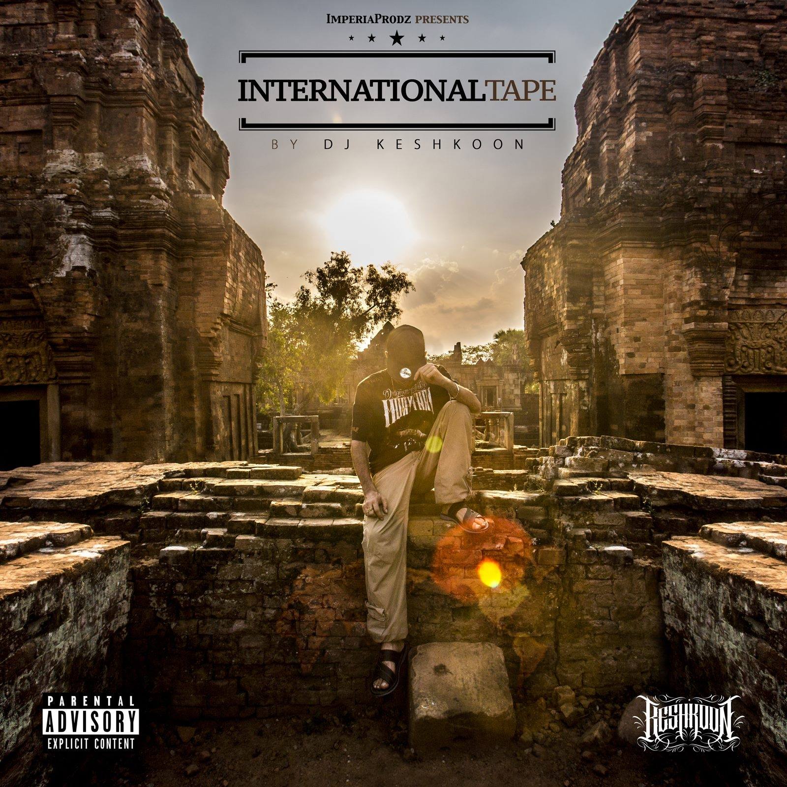 Pochette de l'album de Dj Keshkoon - International Tape.