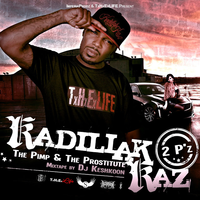 Pochette de la Mixtape de Kadillak Kaz réalisé par Keshkoon.