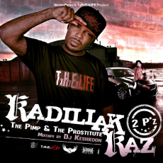 Pochette de la Mixtape de KADILLAK KAZ - 2 P'z. Réalisé par Keshkoon.