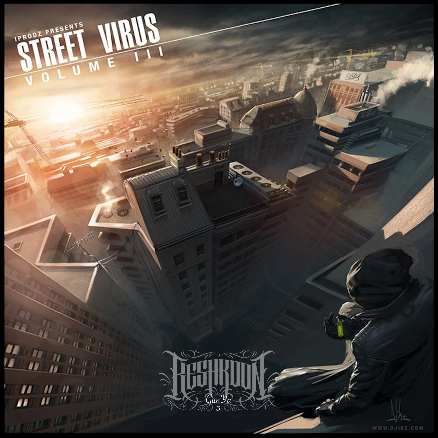 Pochette de la mixtape KeshkoonGunYa - StreetVirusVol3.