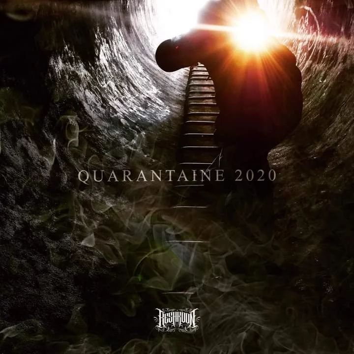 Pochette de l'album de Dj Keshkoon - Quarantaine 2020.