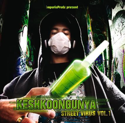 Pochette de la Mixtape de KeshKoon - KeshKoonGunya VOL1.